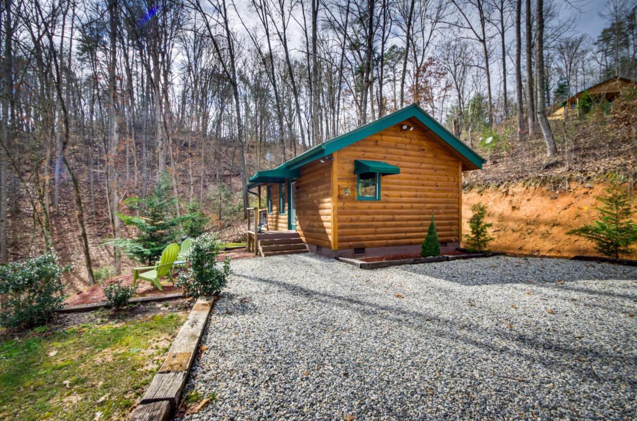 Superb Bryson City Studio Cabin With Hot Tub And Patio! Exterior photo